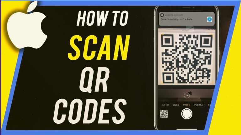 How to Scan Any QR Code with iPhone & iOS