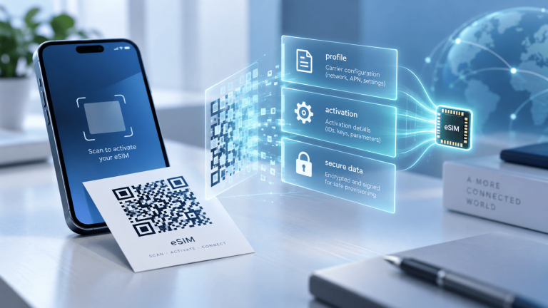The eSIM QR Code Explained: What Is Actually Inside