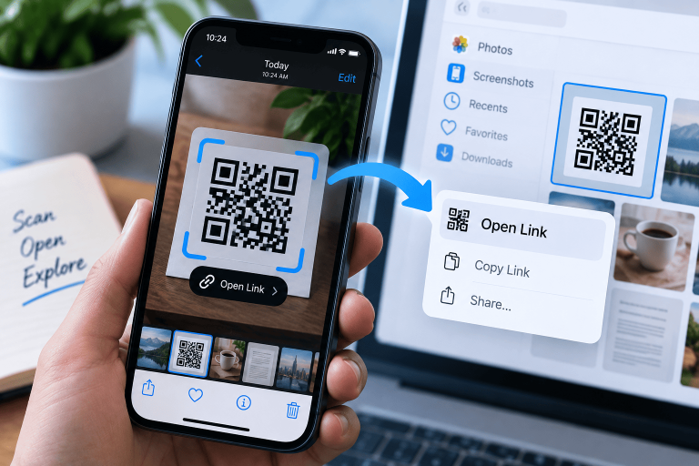 How to Scan a QR Code From a Photo or Screenshot