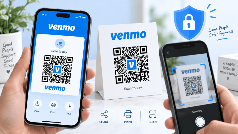 Venmo QR Code: Share It, Print It, Scan It Safely